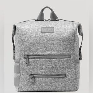 Dagne Dover Large Indi Neoprene Diaper Backpack Heather Grey